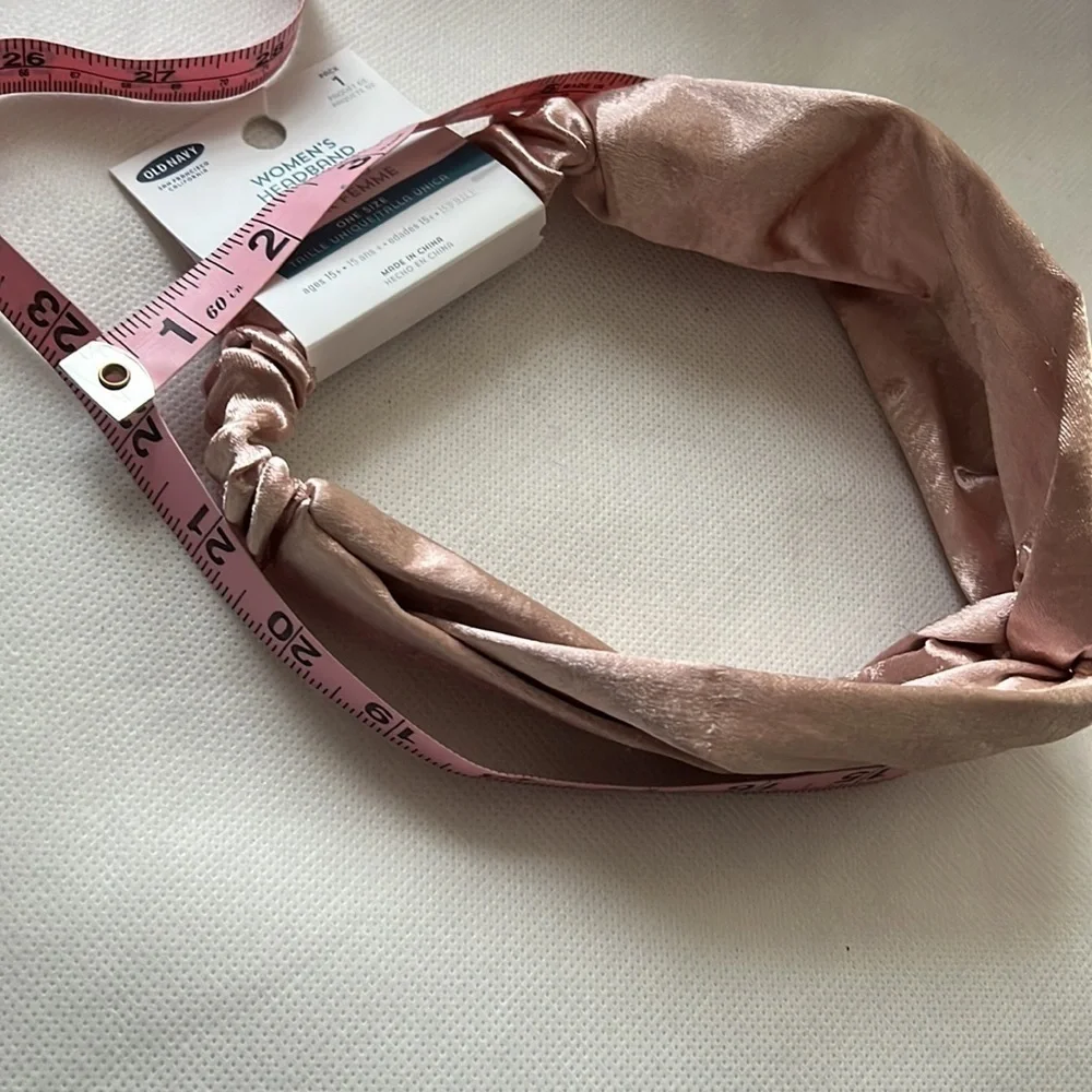 NEW!!! Womens Satin Pink Headband